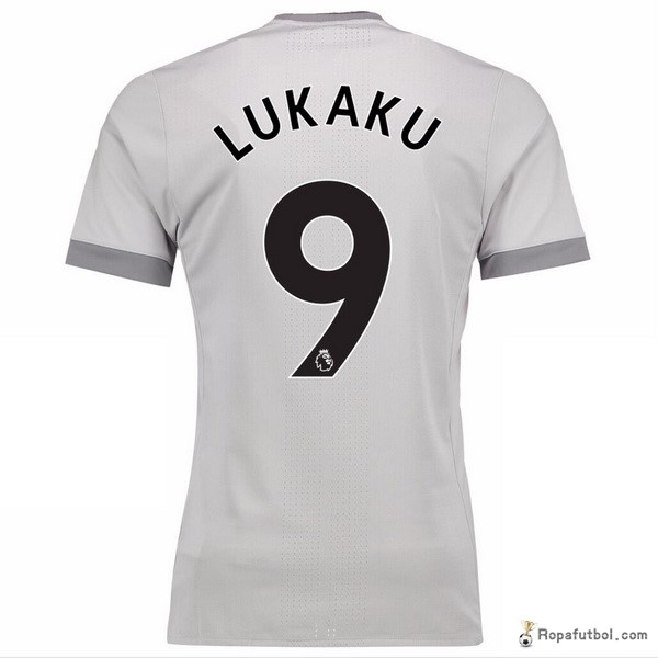 Camiseta Manchester United Replica Tercera Ropa Lukaku 2017/18